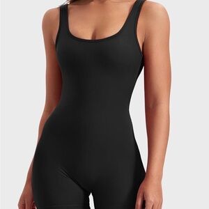 Elegant Black Shapewear Bodysuit
